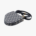 Saddle Navy Jacquard×Leather 12-MA-0149サドル ネイビー ジャガード×レザー 12-MA-0149
