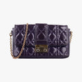 Miss Dior Cannage New Rock Purple Patent 24-MA-0193ミス ディオール カナージュ ニューロック パープル パテント 24-MA-0193