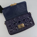 Miss Dior Cannage New Rock Purple Patent 24-MA-0193ミス ディオール カナージュ ニューロック パープル パテント 24-MA-0193