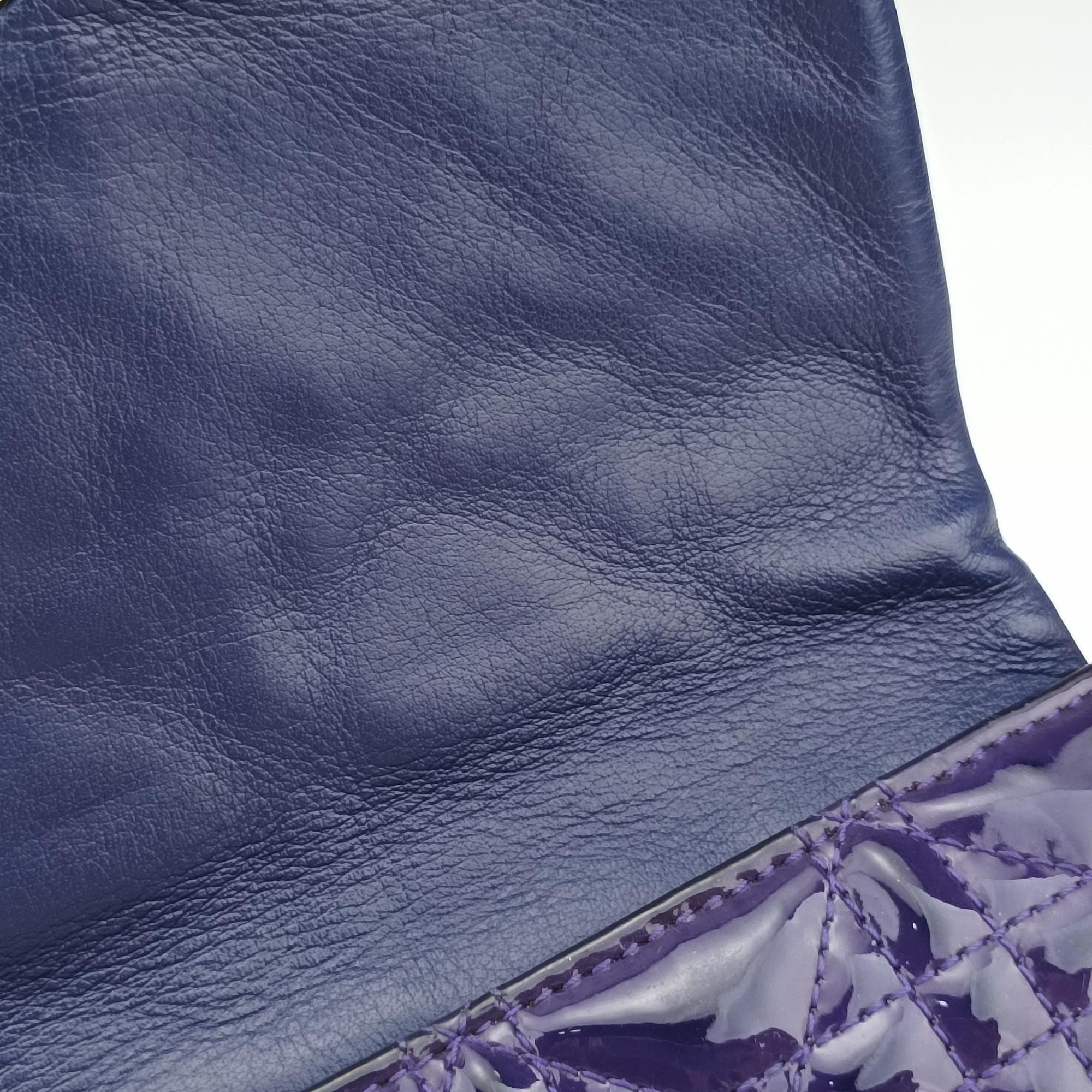 Miss Dior Cannage New Rock Purple Patent 24-MA-0193ミス ディオール カナージュ ニューロック パープル パテント 24-MA-0193