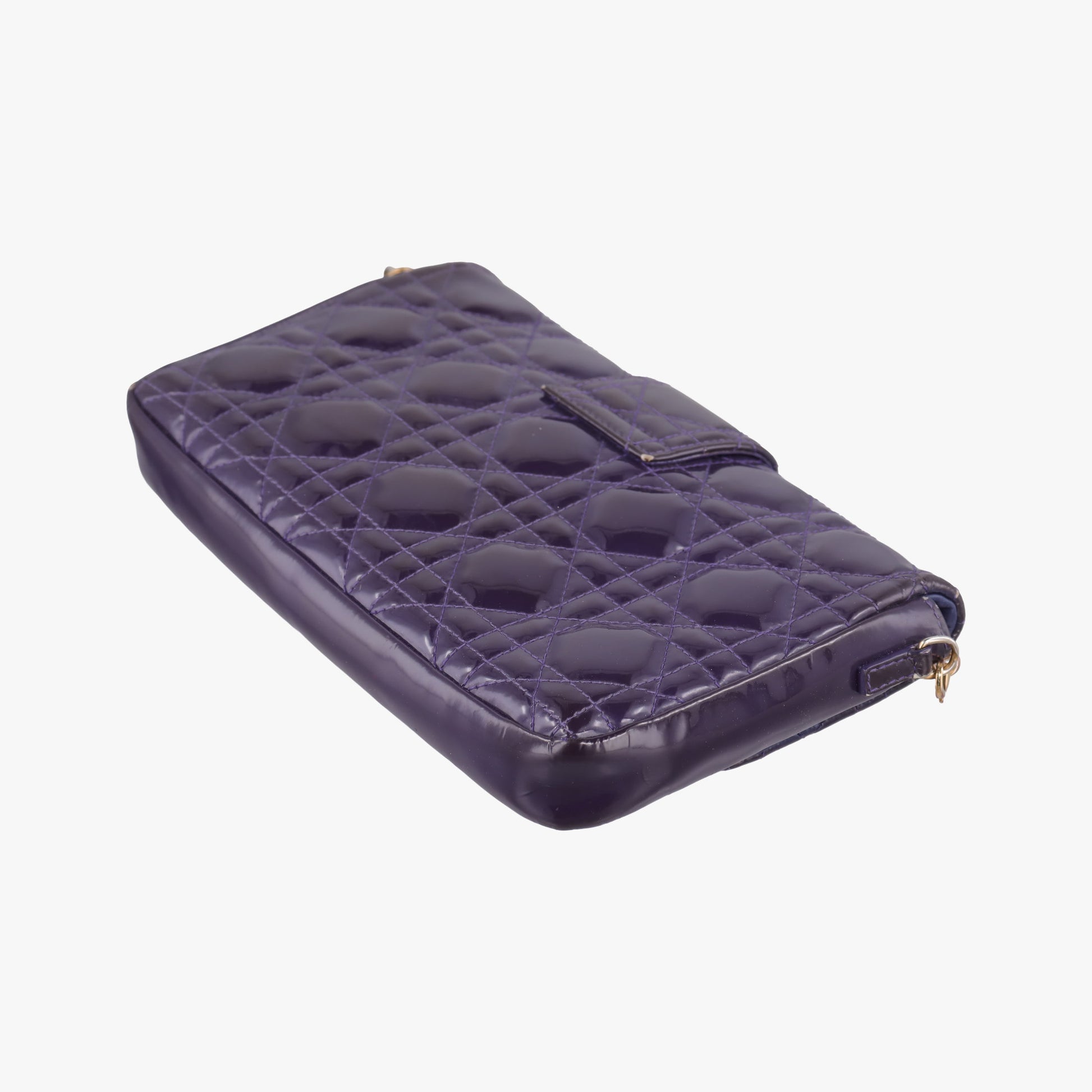 Miss Dior Cannage New Rock Purple Patent 24-MA-0193ミス ディオール カナージュ ニューロック パープル パテント 24-MA-0193