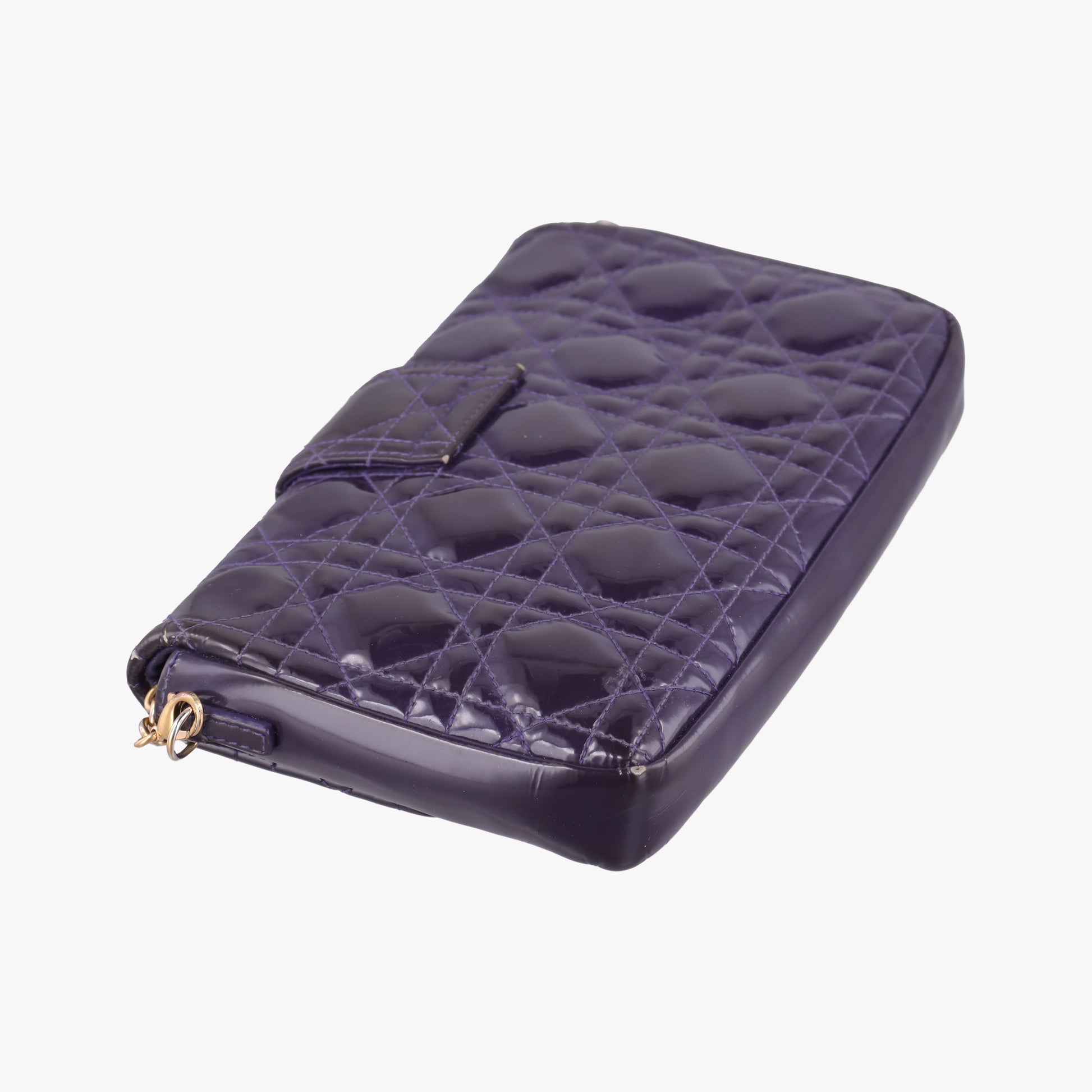 Miss Dior Cannage New Rock Purple Patent 24-MA-0193ミス ディオール カナージュ ニューロック パープル パテント 24-MA-0193