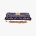 Miss Dior Cannage New Rock Purple Patent 24-MA-0193ミス ディオール カナージュ ニューロック パープル パテント 24-MA-0193