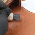 Lady Web Brown canvas×leather 383848 D019281185レディ ウェブ ブラウン キャンバス×レザー 383848 D019281185