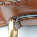Lady Web Brown canvas×leather 383848 D019281185レディ ウェブ ブラウン キャンバス×レザー 383848 D019281185