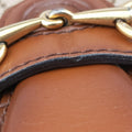 Lady Web Brown canvas×leather 383848 D019281185レディ ウェブ ブラウン キャンバス×レザー 383848 D019281185