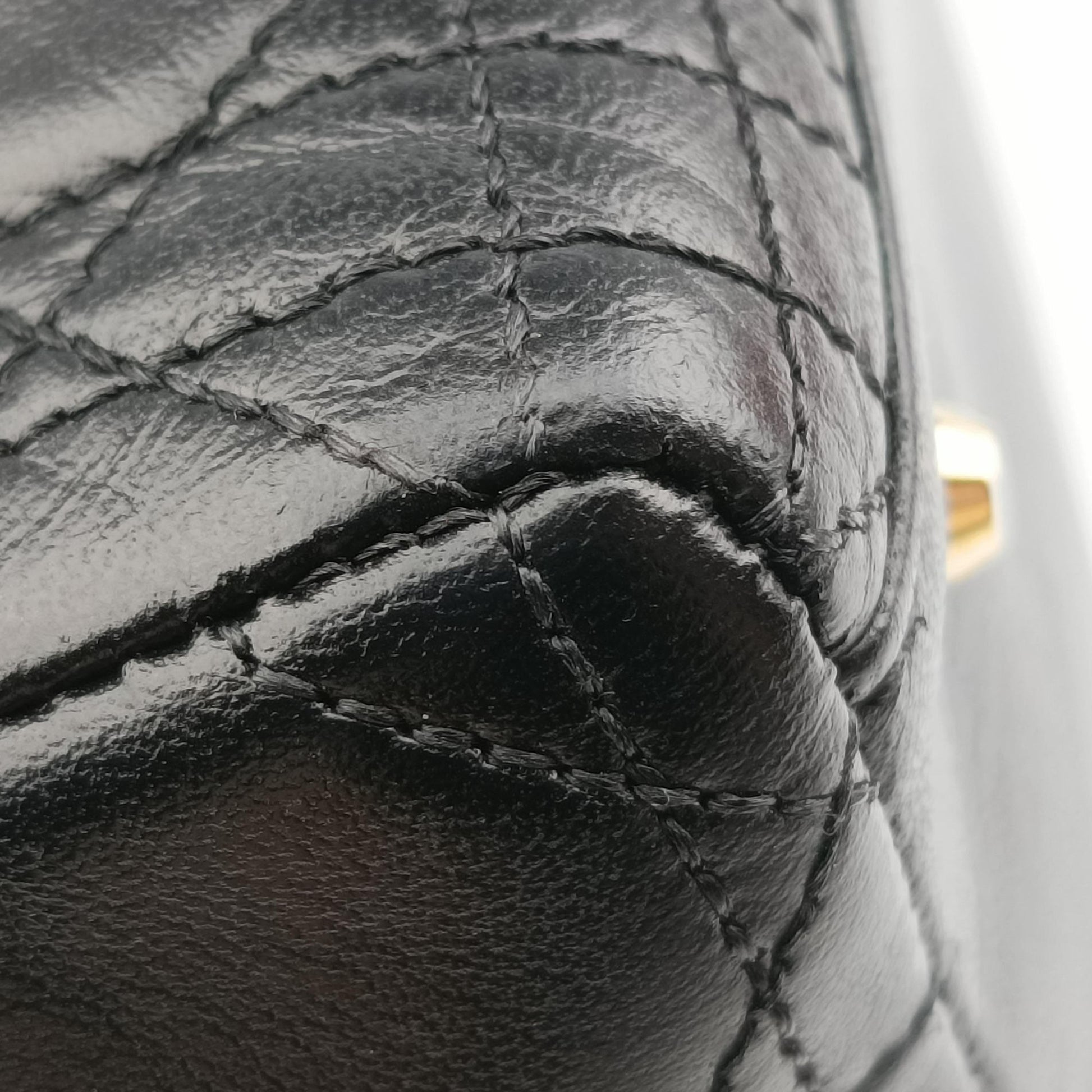 Lady Dior Black lambskin MA-0917レディディオール ブラック ラムスキン MA-0917