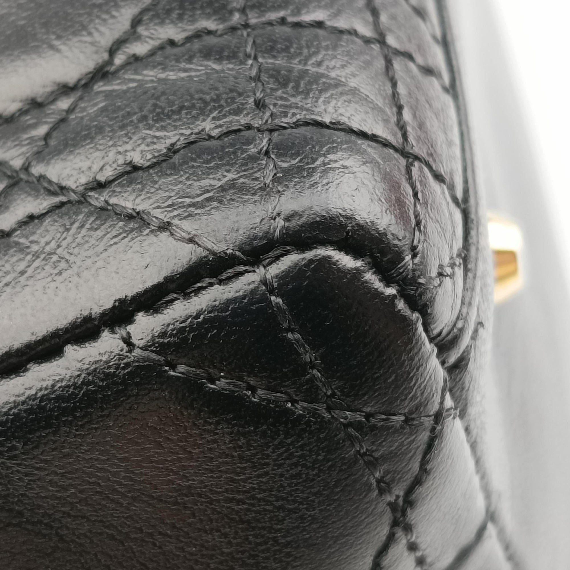 Lady Dior Black lambskin MA-0917レディディオール ブラック ラムスキン MA-0917