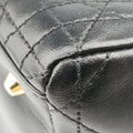 Lady Dior Black lambskin MA-0917レディディオール ブラック ラムスキン MA-0917