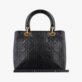 Lady Dior Black lambskin MA-0917レディディオール ブラック ラムスキン MA-0917