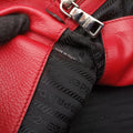 Twin Pocket Winged Tote Red Leather BN2619 110ツイン ポケット ウィング トート レッド レザー BN2619 110