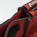 Twin Pocket Winged Tote Red Leather BN2619 110ツイン ポケット ウィング トート レッド レザー BN2619 110
