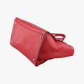 Twin Pocket Winged Tote Red Leather BN2619 110ツイン ポケット ウィング トート レッド レザー BN2619 110