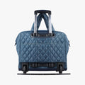 Cococoon Quilting Blue Nylon×Leather A47107 13664271コココクーン キルティング ブルー ナイロン×レザー A47107 13664271