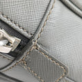 Briefcase Grey SAFFIANO Leather VS305M 58/N 173ブリーフケース グレー サフィアーノレザー VS305M 58/N 173