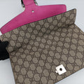 Dionysus Brown×pink PVC coated canvas × suede 400249 E020389482ディオニュソス ブラウン×ピンク PVCコーティングキャンバス×スエード 400249 E020389482