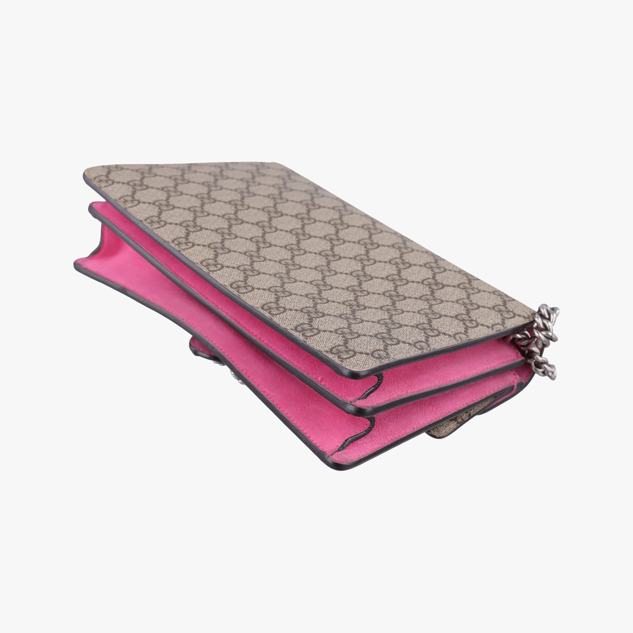 Dionysus Brown×pink PVC coated canvas × suede 400249 E020389482ディオニュソス ブラウン×ピンク PVCコーティングキャンバス×スエード 400249 E020389482
