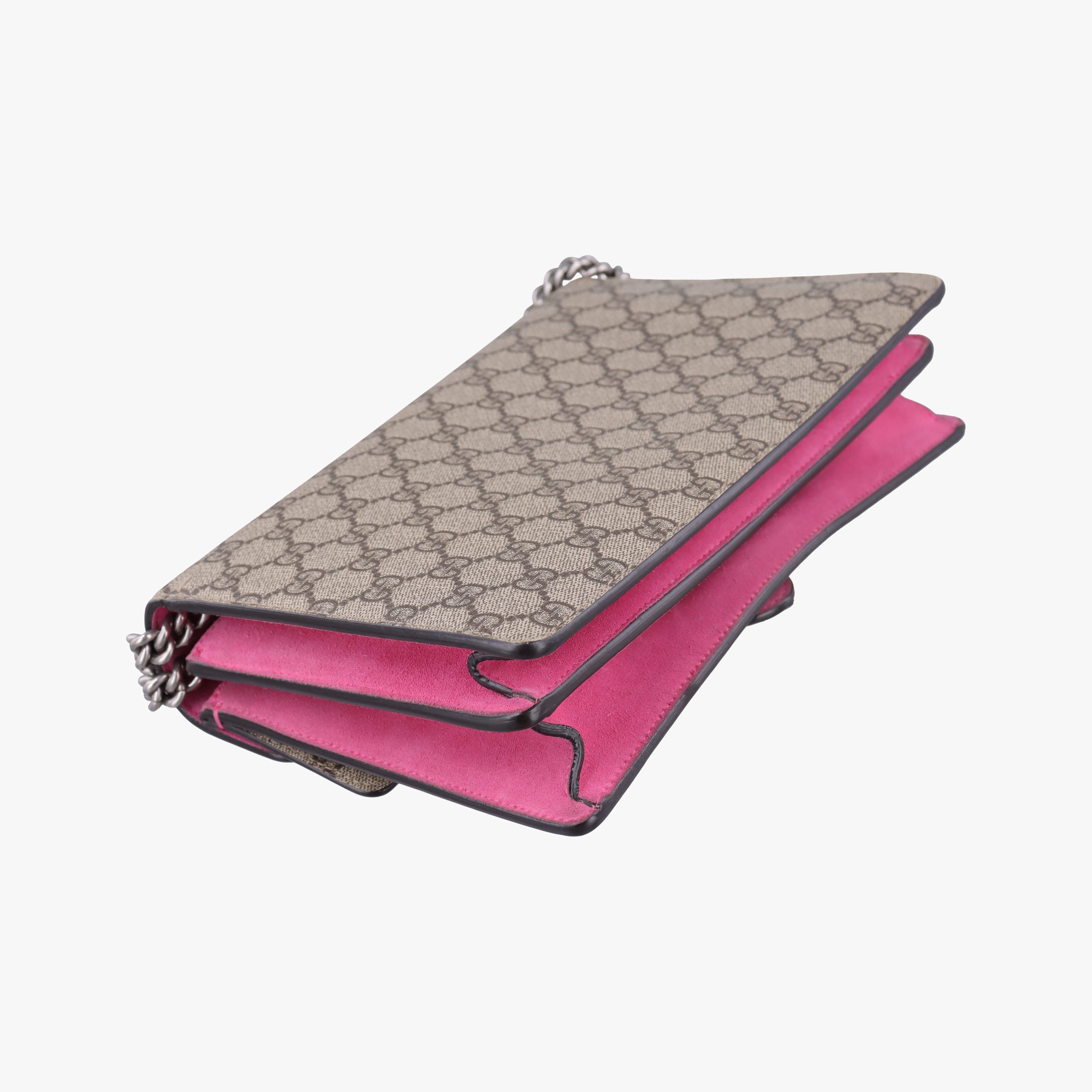 Dionysus Brown×pink PVC coated canvas × suede 400249 E020389482ディオニュソス ブラウン×ピンク PVCコーティングキャンバス×スエード 400249 E020389482