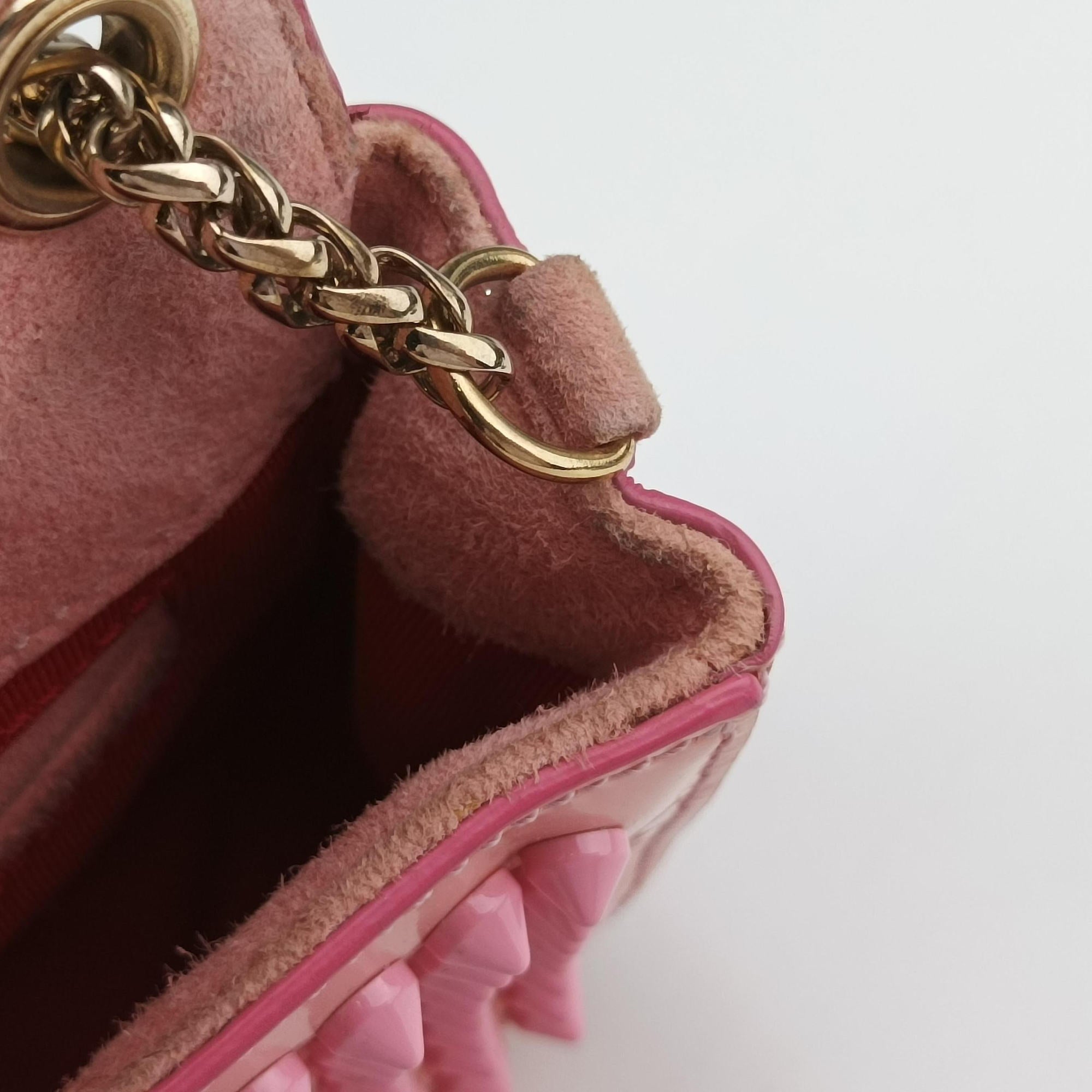 Sweet Charity Scarabe Spike Pink Patent スイート チャリティー スカラベ スパイク ピンク パテント 