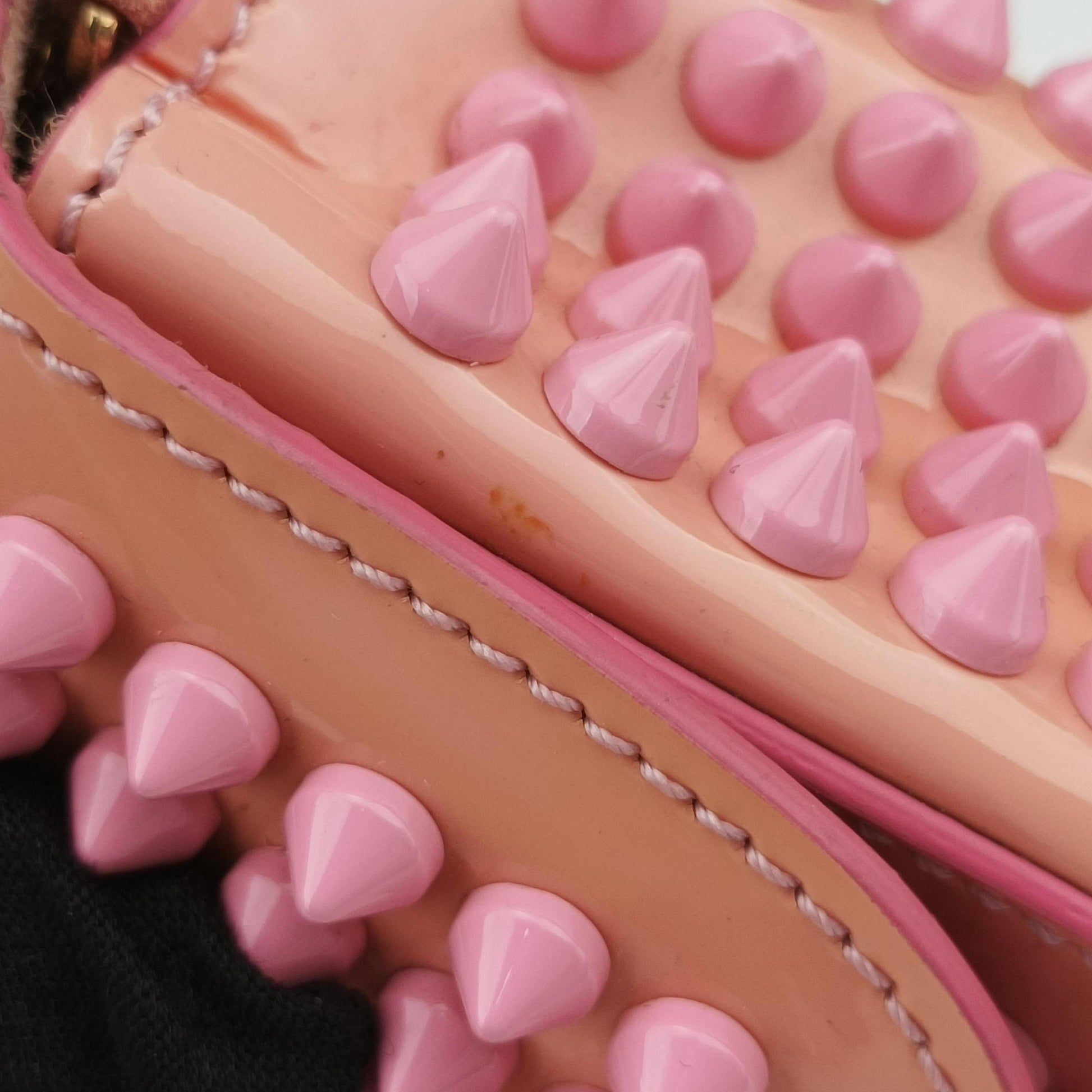Sweet Charity Scarabe Spike Pink Patent スイート チャリティー スカラベ スパイク ピンク パテント 