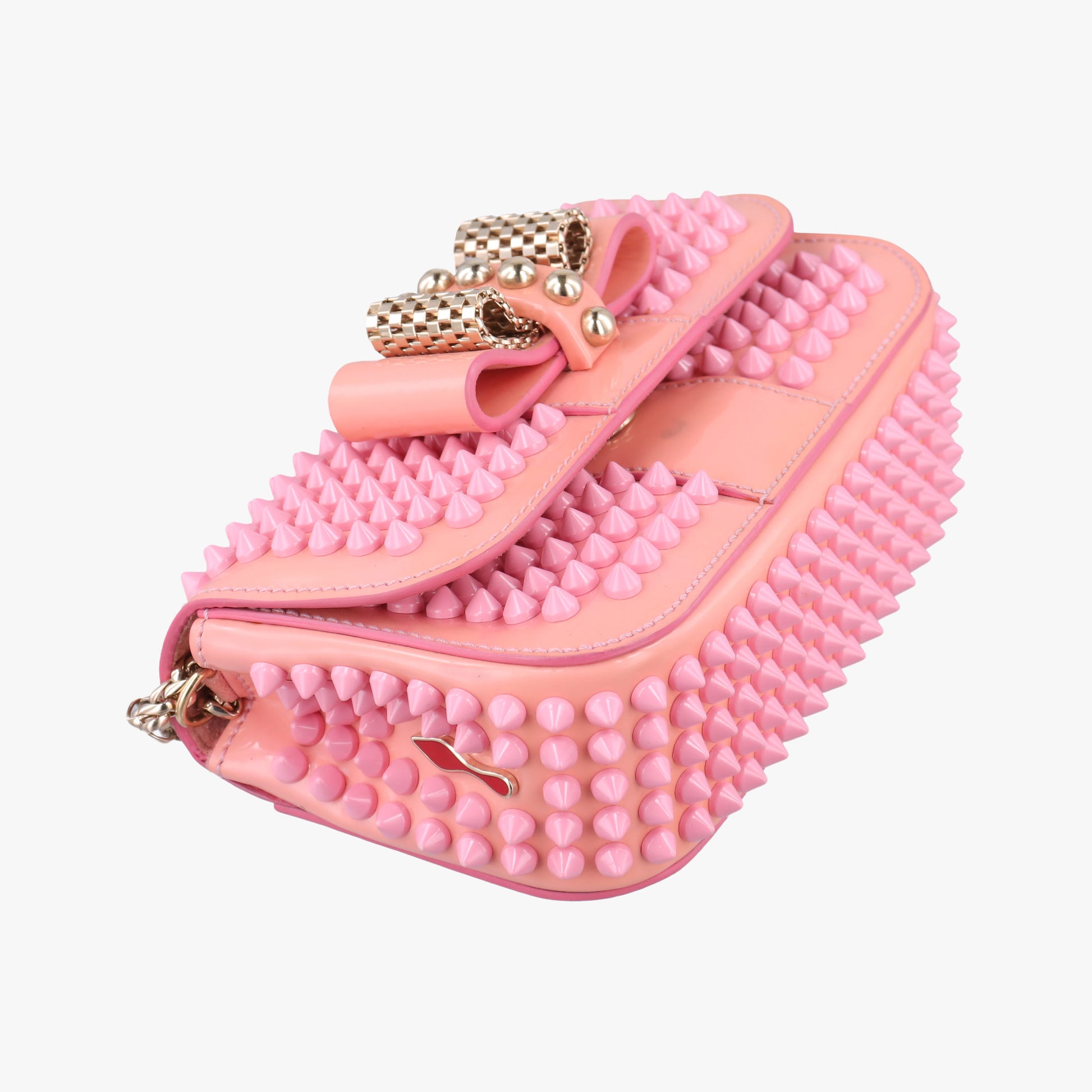 Sweet Charity Scarabe Spike Pink Patent スイート チャリティー スカラベ スパイク ピンク パテント 