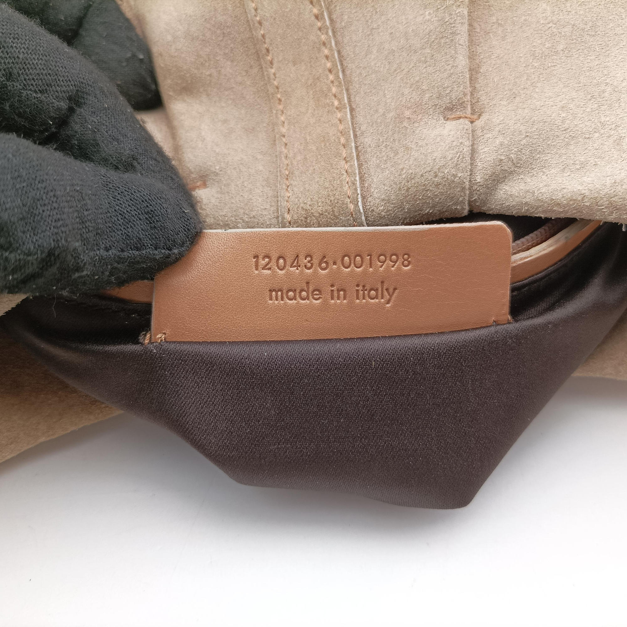 Rive Gauche Beige Leather×Suede 120436 120436.001998リヴゴーシュ ベージュ レザー×スエード 120436 120436.001998
