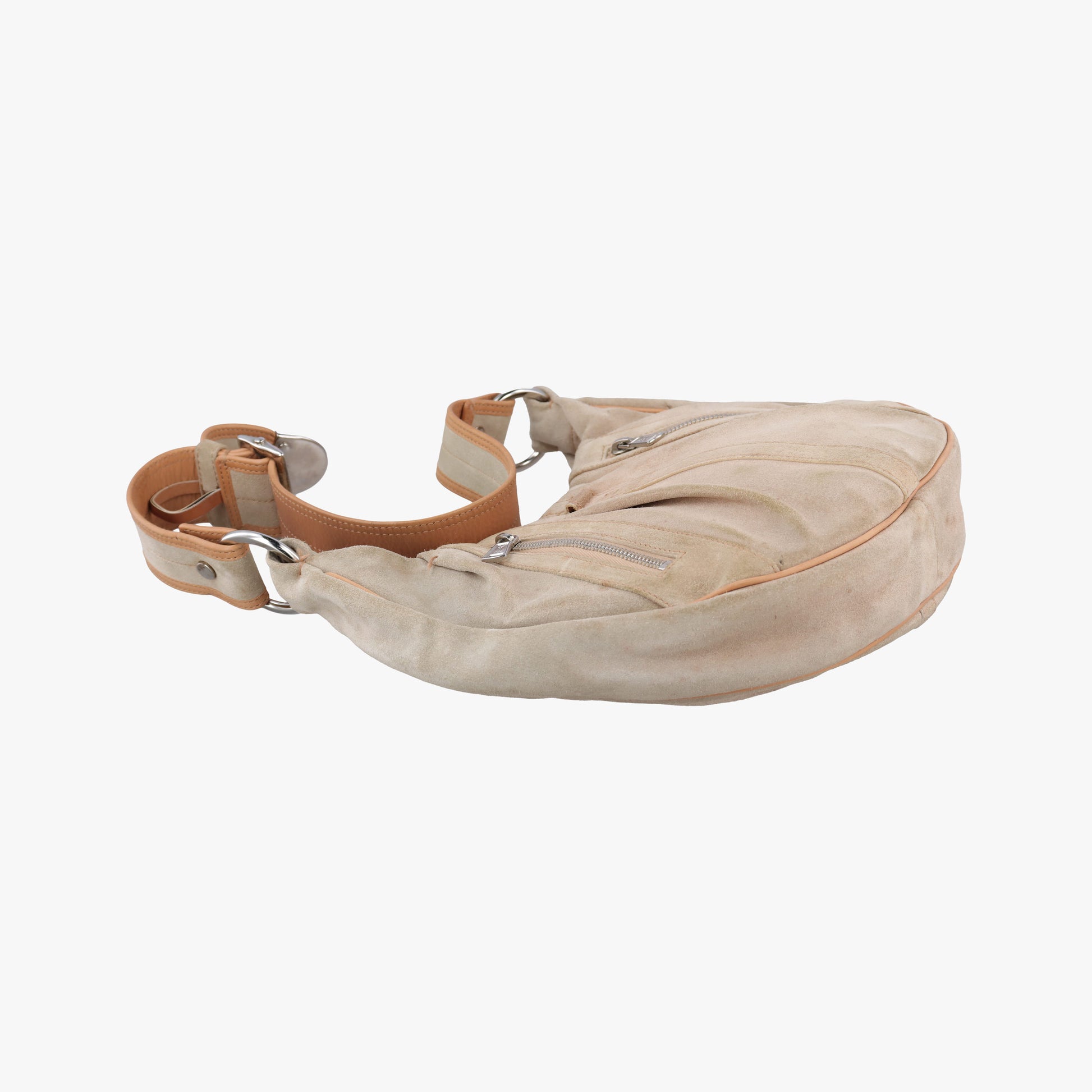 Rive Gauche Beige Leather×Suede 120436 120436.001998リヴゴーシュ ベージュ レザー×スエード 120436 120436.001998