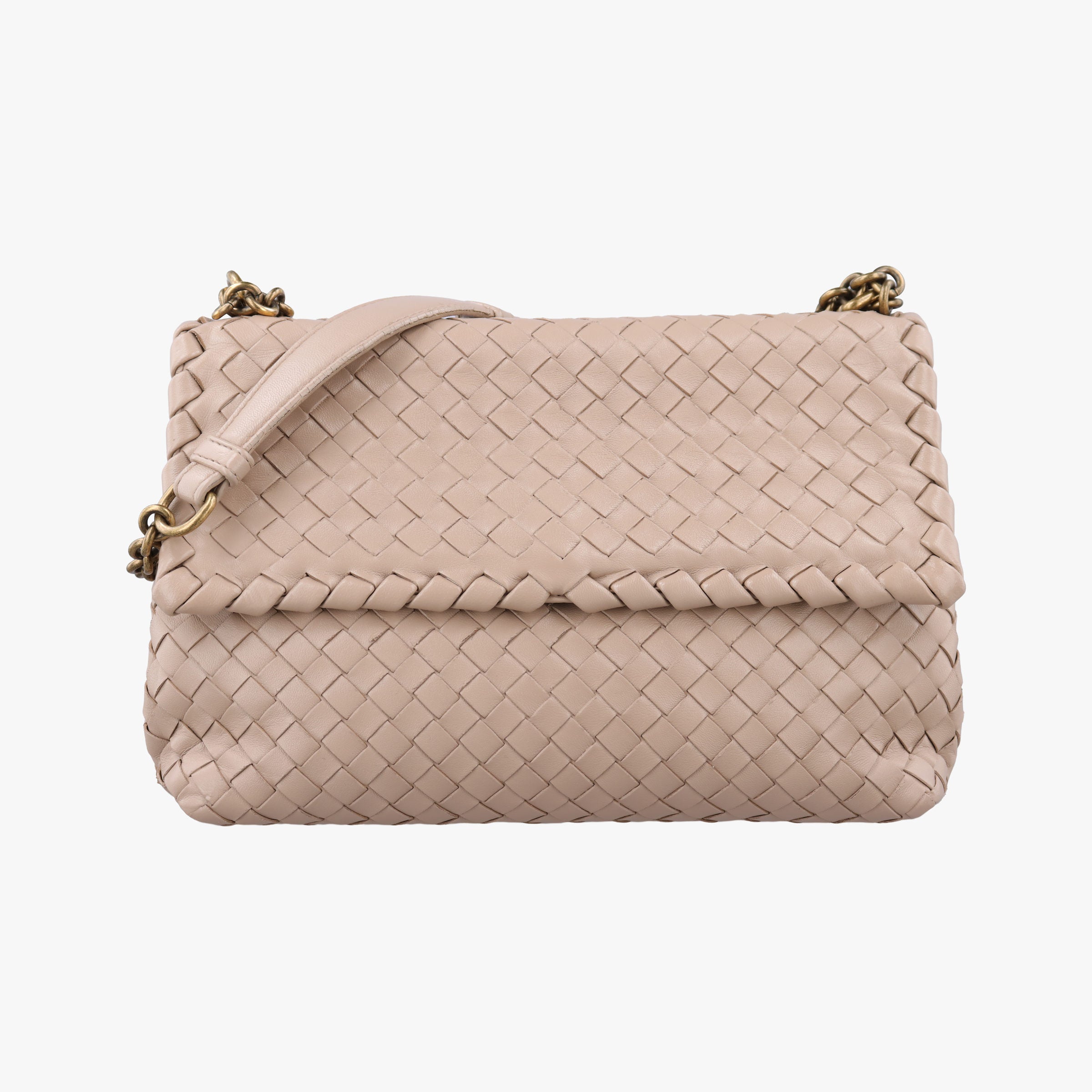 Intrecciato Olimpia Beige lambskin B078528942イントレチャート オリンピア ベージュ ラムスキン B078528942