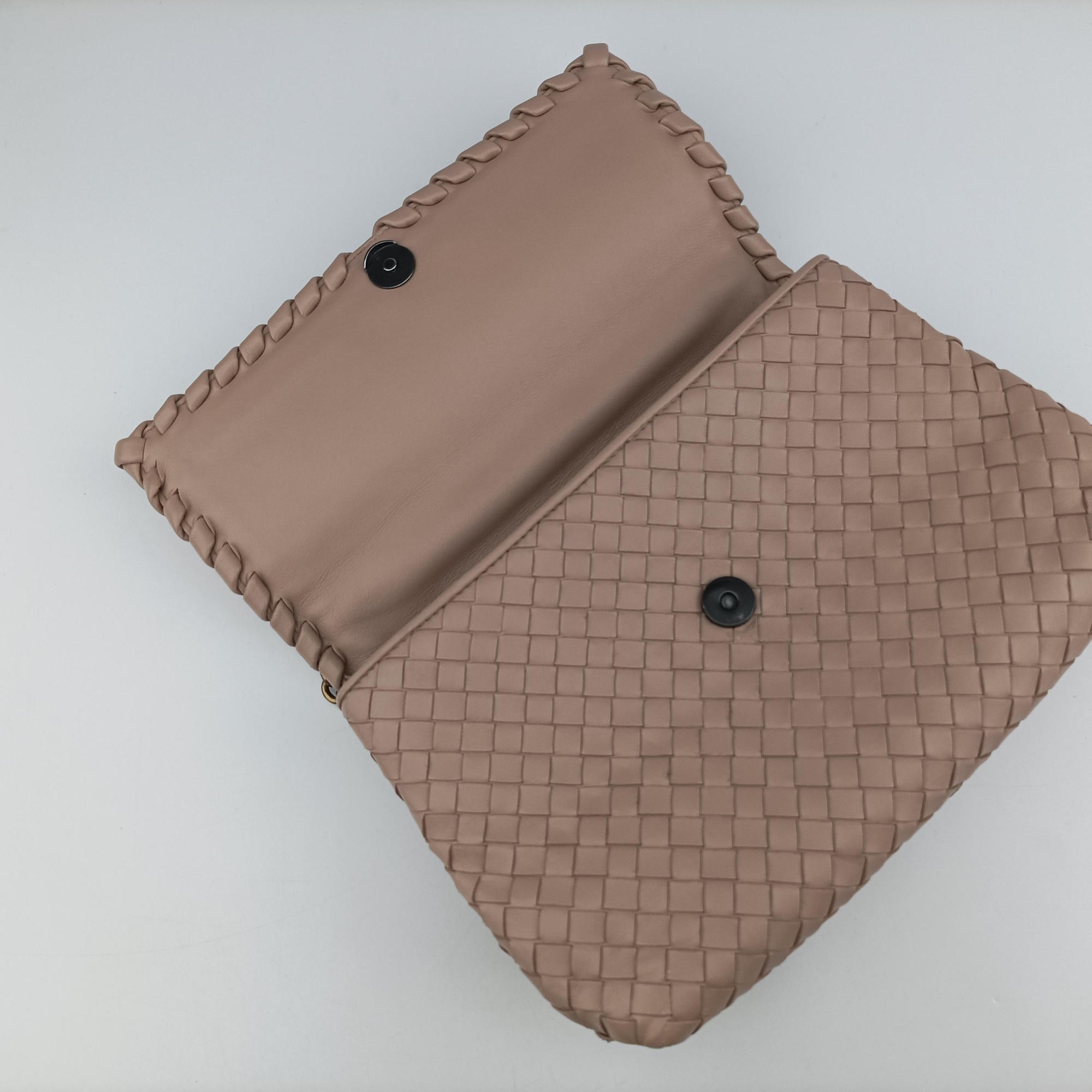 Intrecciato Olimpia Beige lambskin B078528942イントレチャート オリンピア ベージュ ラムスキン B078528942