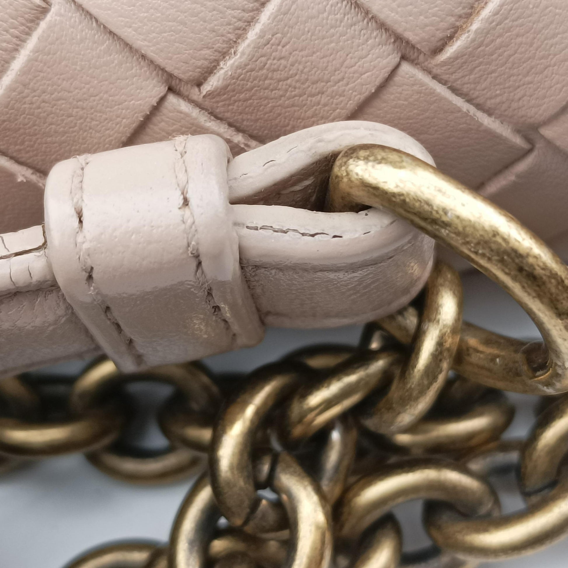 Intrecciato Olimpia Beige lambskin B078528942イントレチャート オリンピア ベージュ ラムスキン B078528942