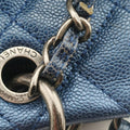 Matelasse Cocomark Blue Caviar Leather A67413 16748358マトラッセ ココマーク ブルー キャビアレザー A67413 16748358