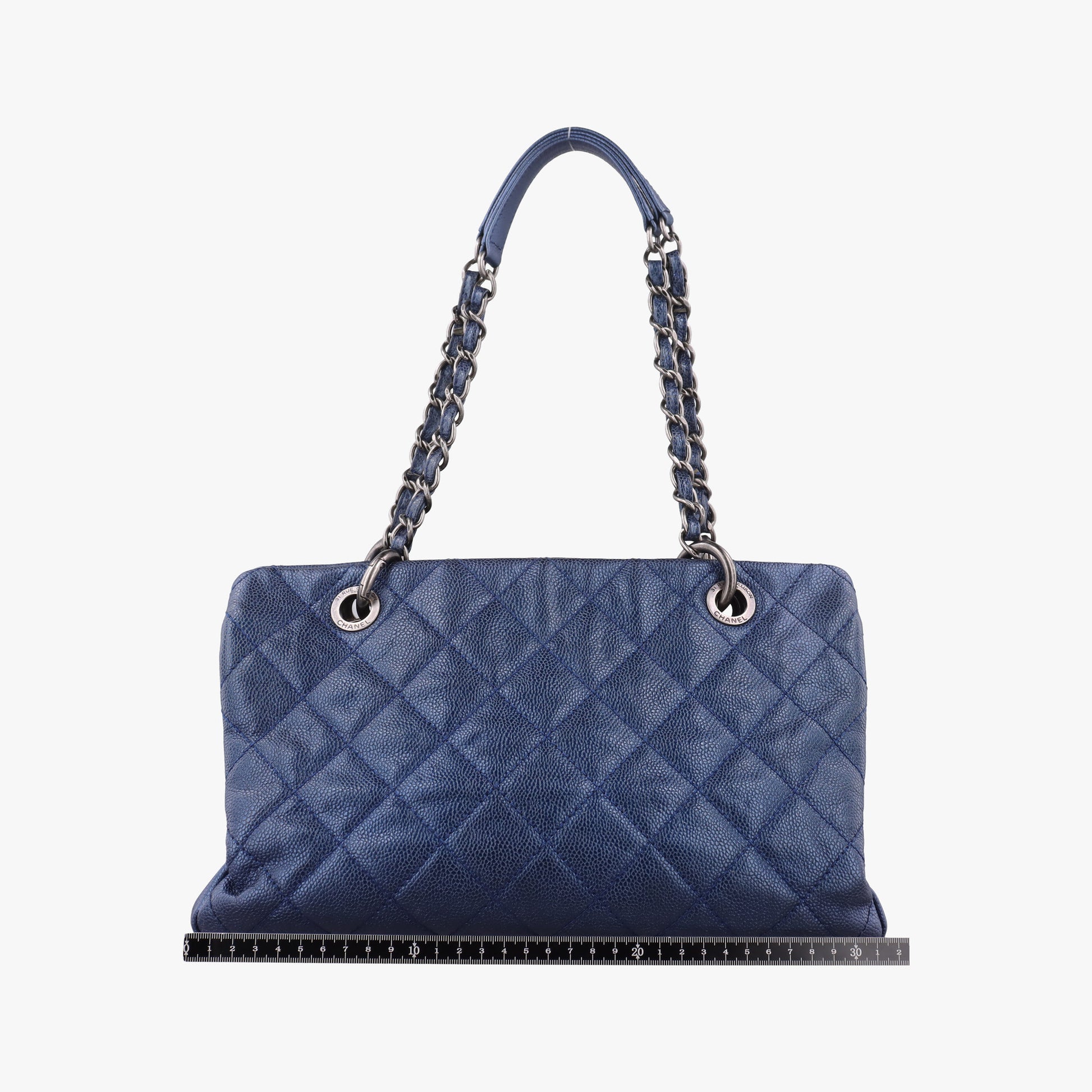 Matelasse Cocomark Blue Caviar Leather A67413 16748358マトラッセ ココマーク ブルー キャビアレザー A67413 16748358