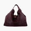 Stirrup Exotic Horsebit Burgundy ponyhair 296855 G013022204スターラップ エキゾチック ホースビット ワインレッド ハラコ 296855 G013022204