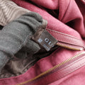 Stirrup Exotic Horsebit Burgundy ponyhair 296855 G013022204スターラップ エキゾチック ホースビット ワインレッド ハラコ 296855 G013022204
