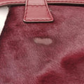 Stirrup Exotic Horsebit Burgundy ponyhair 296855 G013022204スターラップ エキゾチック ホースビット ワインレッド ハラコ 296855 G013022204