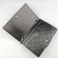 Guccissima Signature Bowy Black Leather 431408 グッチッシマ シグネチャー ボウイ ブラック レザー 431408 