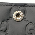 Guccissima Signature Bowy Black Leather 431408 グッチッシマ シグネチャー ボウイ ブラック レザー 431408 