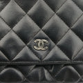 Matelasse coco mark Black lambskin A33814 17558280マトラッセ ココマーク ブラック ラムスキン A33814 17558280