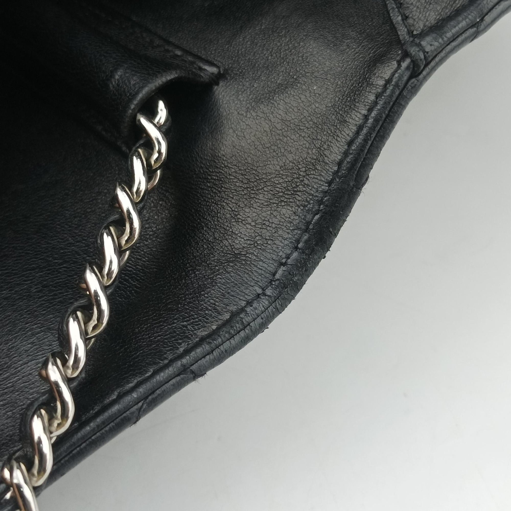 Matelasse coco mark Black lambskin A33814 17558280マトラッセ ココマーク ブラック ラムスキン A33814 17558280