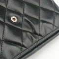 Matelasse coco mark Black lambskin A33814 17558280マトラッセ ココマーク ブラック ラムスキン A33814 17558280