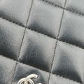 Matelasse coco mark Black lambskin A33814 17558280マトラッセ ココマーク ブラック ラムスキン A33814 17558280