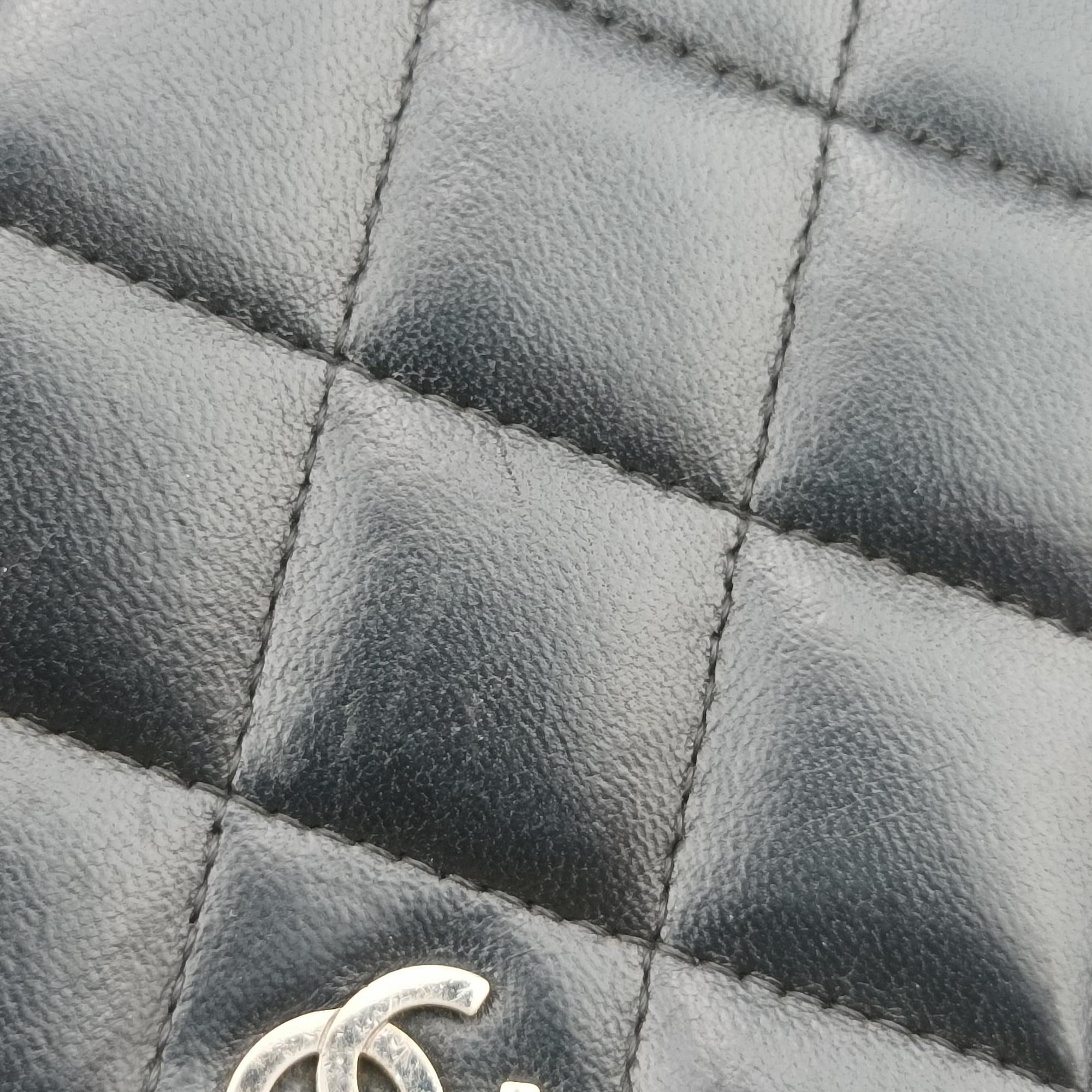 Matelasse coco mark Black lambskin A33814 17558280マトラッセ ココマーク ブラック ラムスキン A33814 17558280