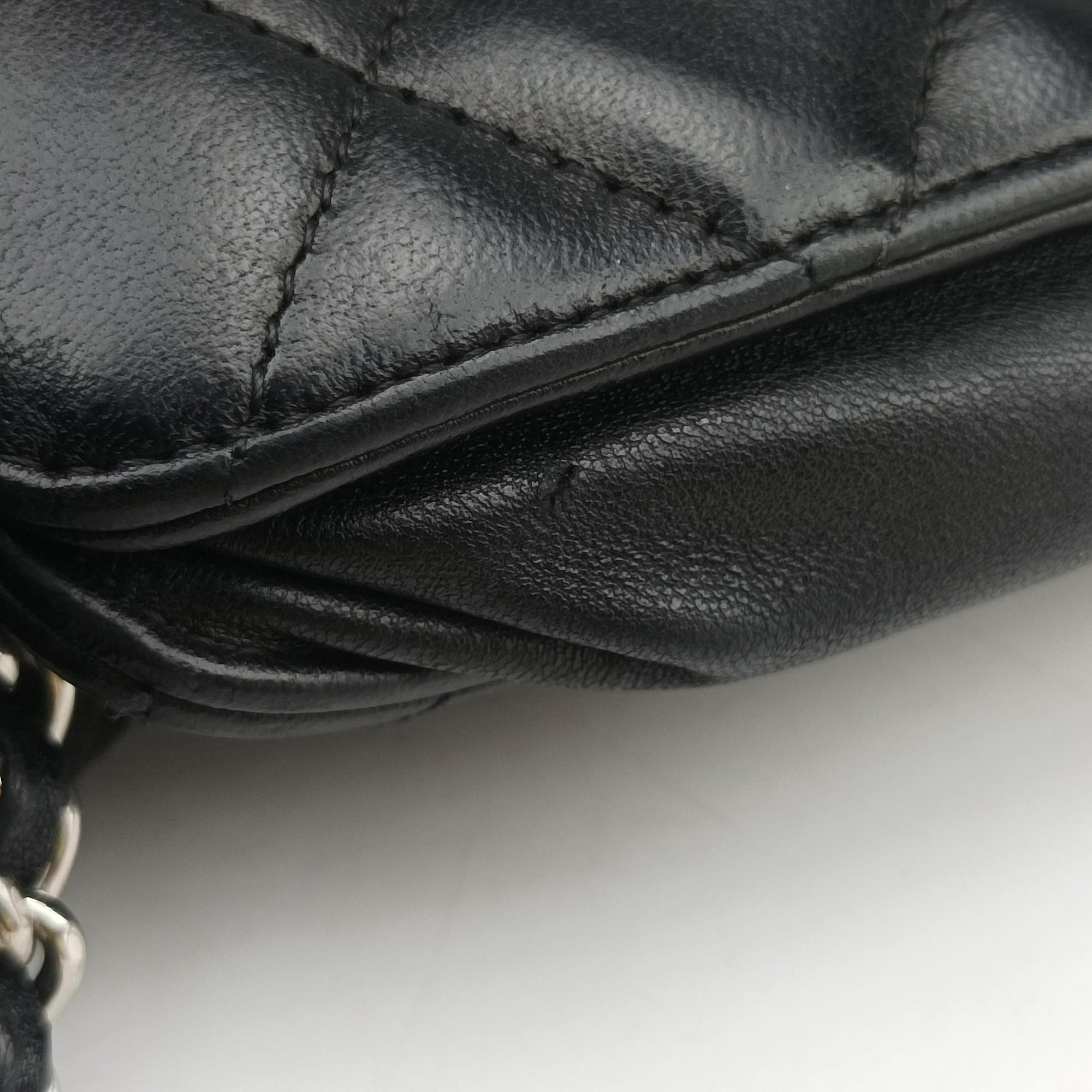 Matelasse coco mark Black lambskin A33814 17558280マトラッセ ココマーク ブラック ラムスキン A33814 17558280