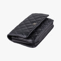 Matelasse coco mark Black lambskin A33814 17558280マトラッセ ココマーク ブラック ラムスキン A33814 17558280