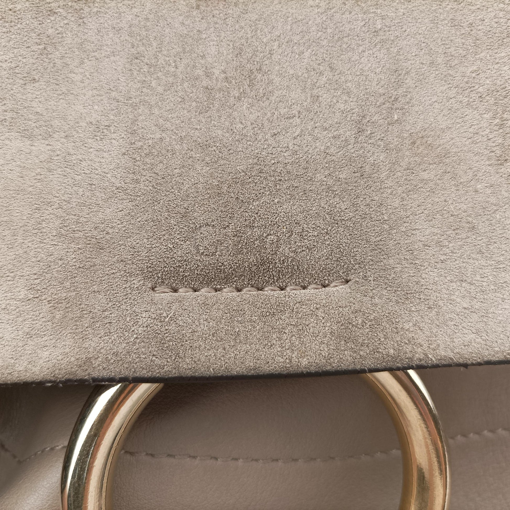 FAYE mini Grey Suede × leather 03 17 70 65 2フェイ ミニ グレー スエード×レザー 03 17 70 65 2