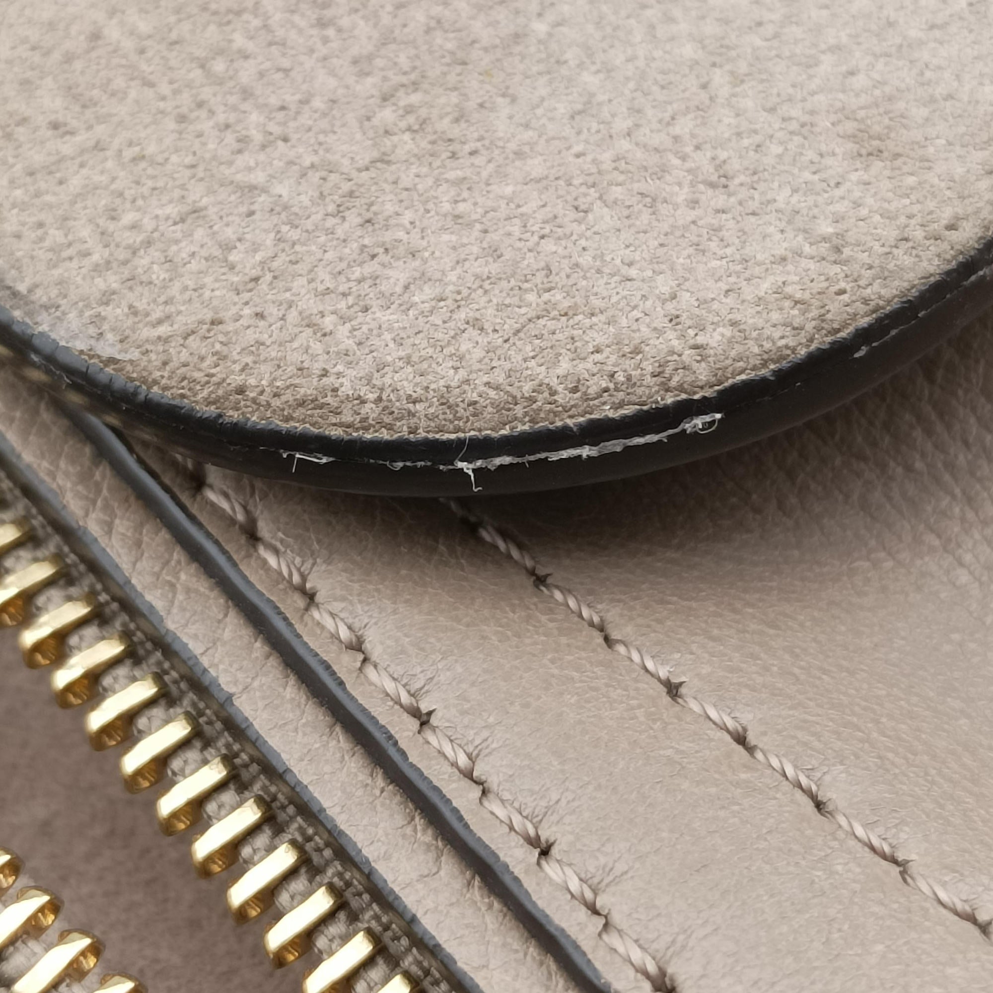 FAYE mini Grey Suede × leather 03 17 70 65 2フェイ ミニ グレー スエード×レザー 03 17 70 65 2