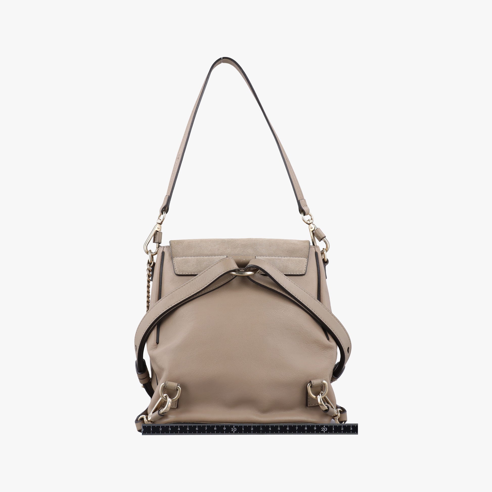 FAYE mini Grey Suede × leather 03 17 70 65 2フェイ ミニ グレー スエード×レザー 03 17 70 65 2