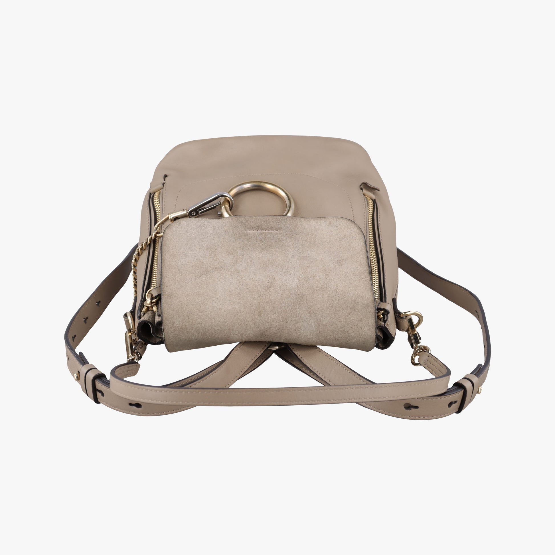 FAYE mini Grey Suede × leather 03 17 70 65 2フェイ ミニ グレー スエード×レザー 03 17 70 65 2