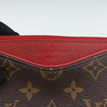 PALLAS Clutch brown×CERISE Monogram Canvas×calf leather M41638 CA0198パラス クラッチ モノグラム/ブラウン×スリーズ モノグラムキャンバス×カーフレザー M41638 CA0198