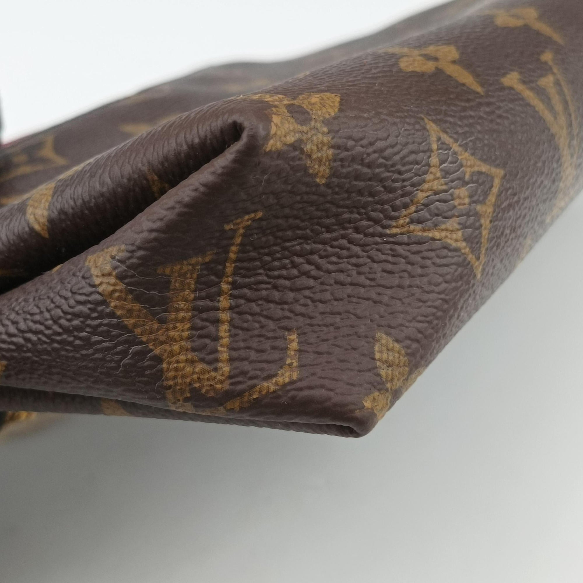 PALLAS Clutch brown×CERISE Monogram Canvas×calf leather M41638 CA0198パラス クラッチ モノグラム/ブラウン×スリーズ モノグラムキャンバス×カーフレザー M41638 CA0198